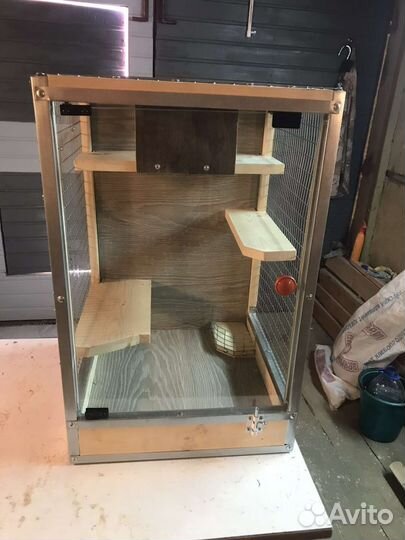 Витрина для шиншилл и дегу
