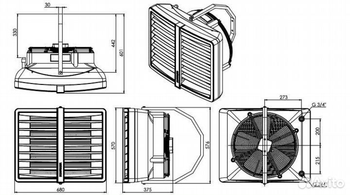 Тепловентилятор Sonniger Heater R1