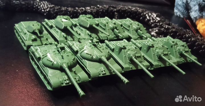 Модели танков. 1:100. 3D печать