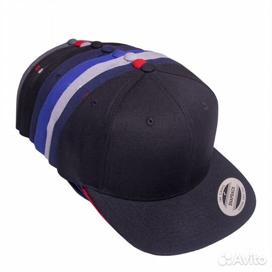 Бейсболки/кепки flexfit с прямым козырьком