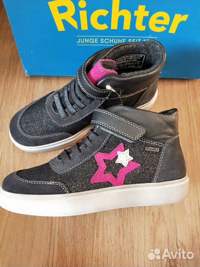 Демисезонные ботинки richter 34 новые
