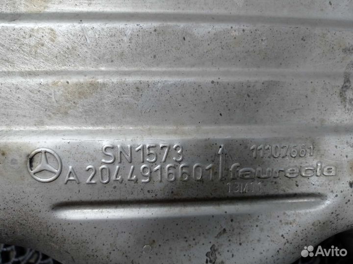 Глушитель Mercedes GLK X204 2044916601