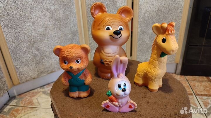 Резиновые игрушки СССР