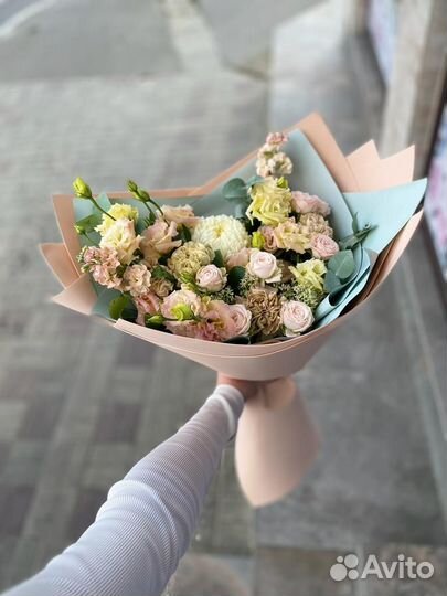 Живые цветы букеты