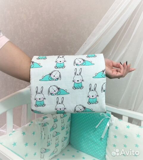 Бортики в детскую кроватку