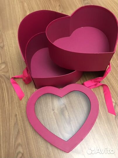 Коробка подарочная в виде сердца