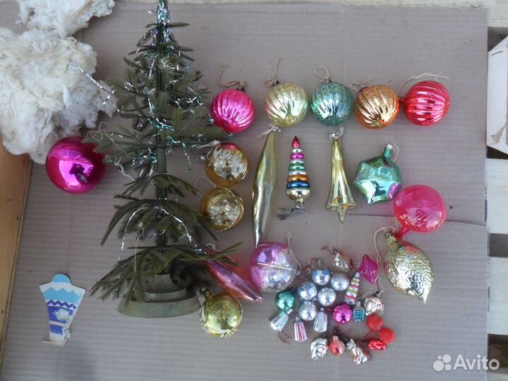 Ёлочные игрушки СССР