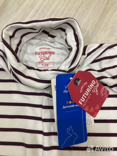 Водолазка на девочку 128 р-р