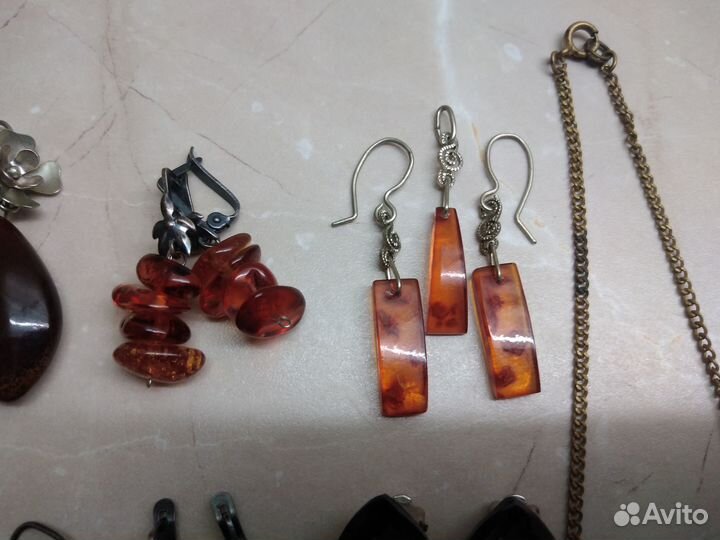 Винтажные серьги, клипсы времён СССР. Мельхиор