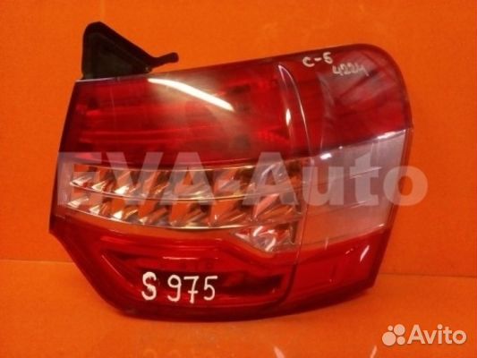 Б/У Б/У Фонарь задний наружный правый Citroen C