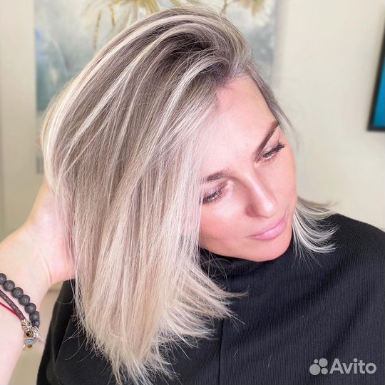 Окрашивание волос колорист стрижка