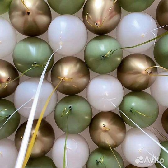 Воздушные шары под потолок