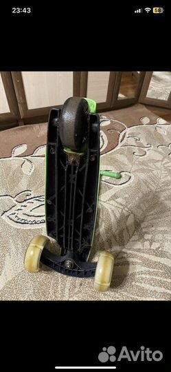 Детский самокат scooter трехколесный