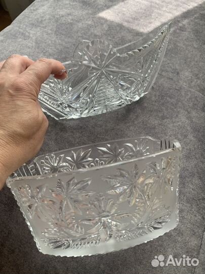 Ваза хрустальная СССР