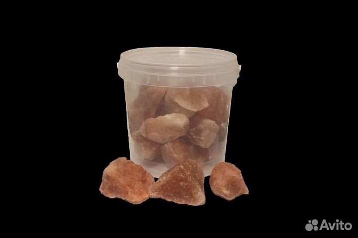 Камни розовой гималайской соли