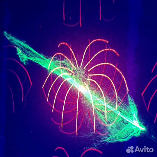 Светомузыка лазерная с аккумулятором