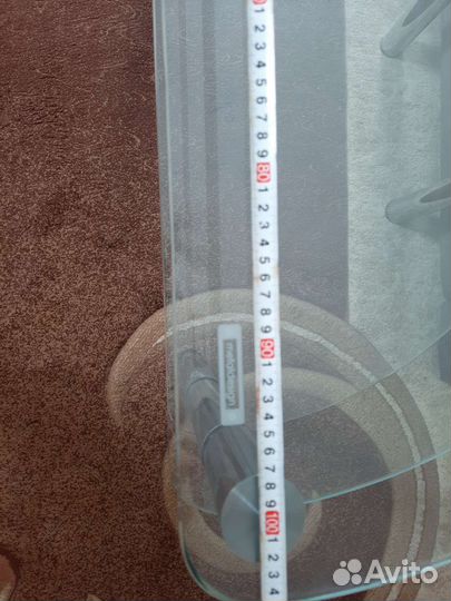 Стеклянная тумба под тв