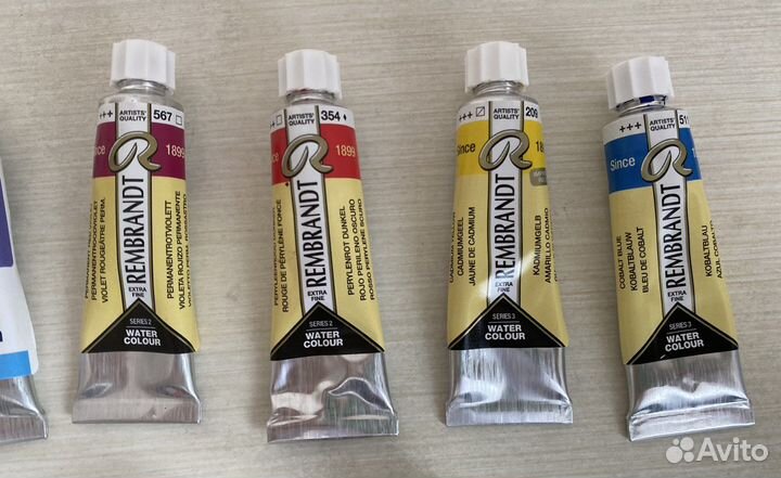 Акварель Rembrandt, Ван Гог