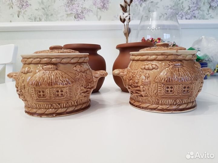 Керамические горшочки