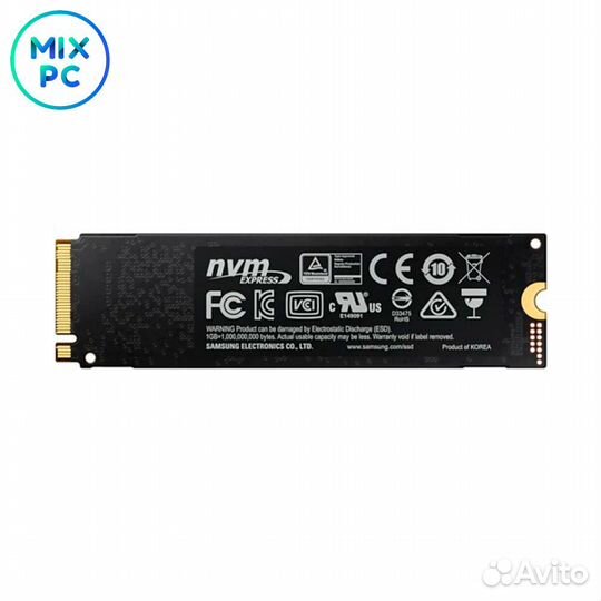 Накопитель SSD M.2 500GB Samsung 970 EVO Plus MZ-V