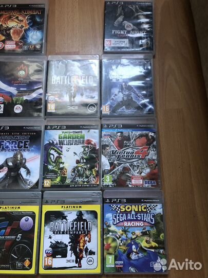 Игровые диски на ps3