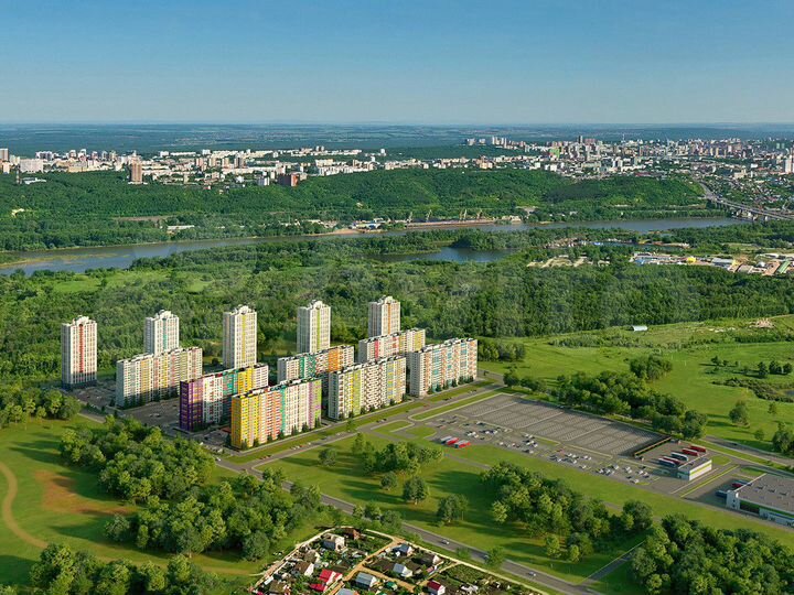 2-к. квартира, 71,6 м², 2/25 эт.