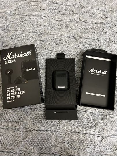 Беспроводные наушники marshall minor 3 (оригинал)