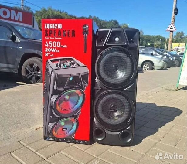 Большая блютуз Колонка zqs 8210