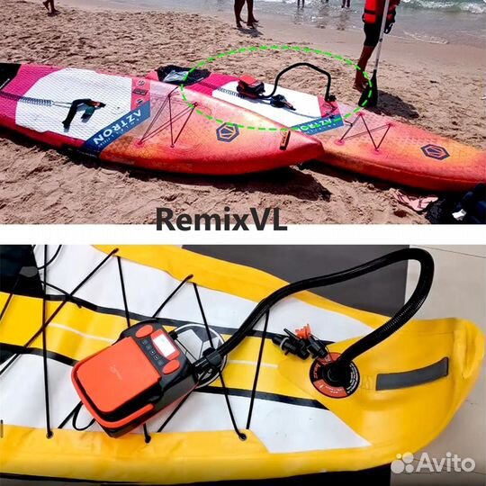 Видео насос 2-х скоростной лодочный и для sup