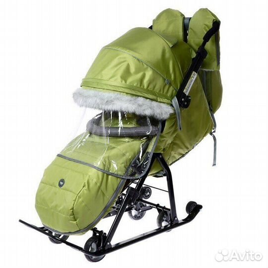 Санки-коляска «Ника Детям нд7-5S» б/у