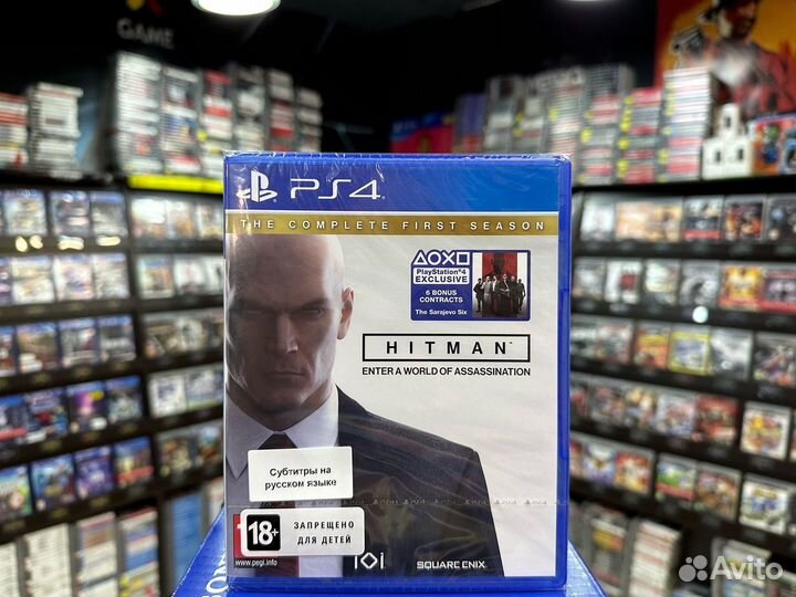 Игры для PS4: Hitman Полный первый сезон