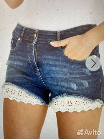 Шорты джинсовые