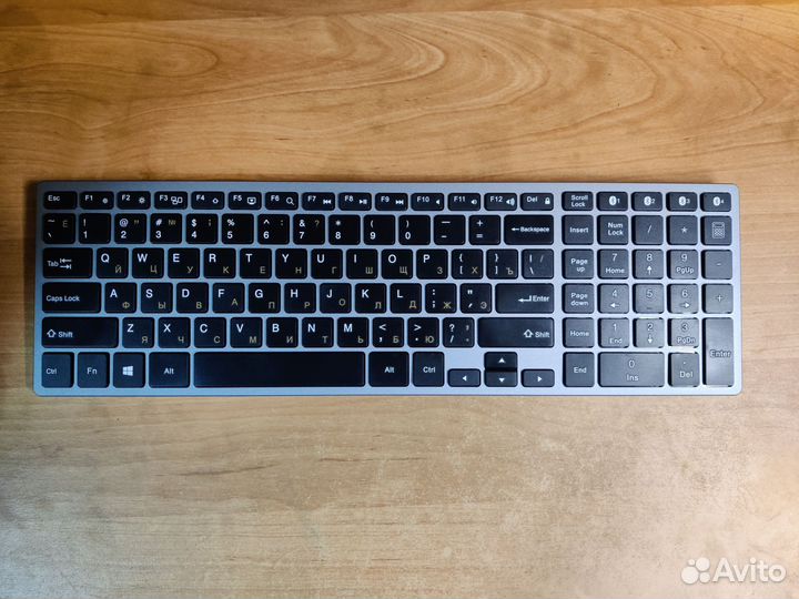 Беспроводная bluetooth клавиатура Seenda металл