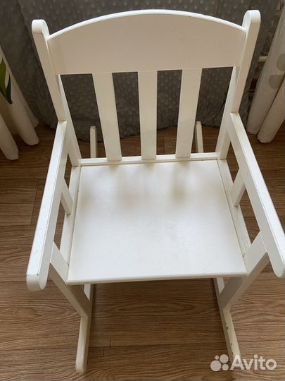 Кресло качалка детское IKEA