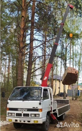 Isuzu Elf с КМУ, 1988