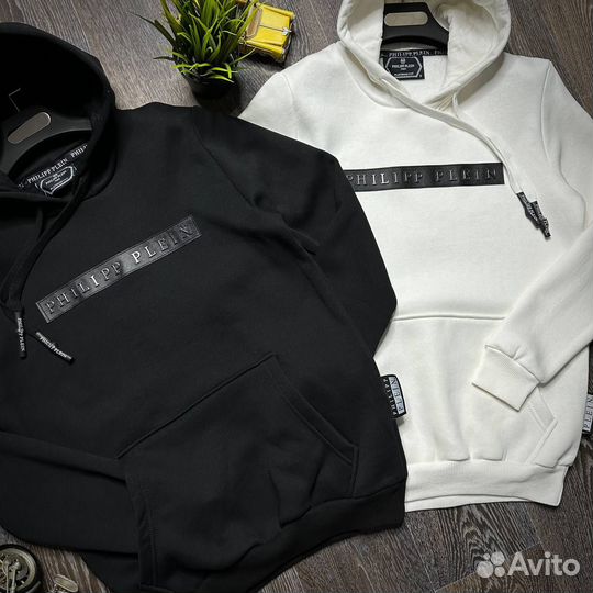 Худи на флисе Philipp Plein