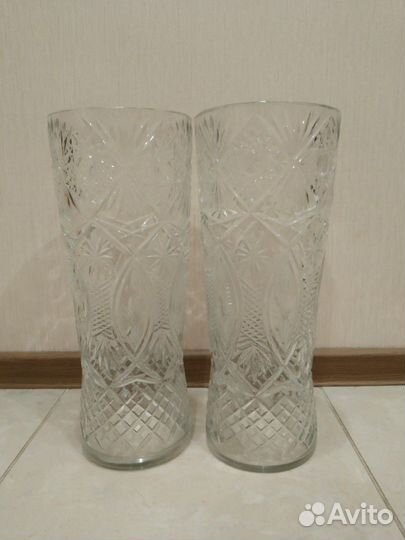 Хрустальная ваза