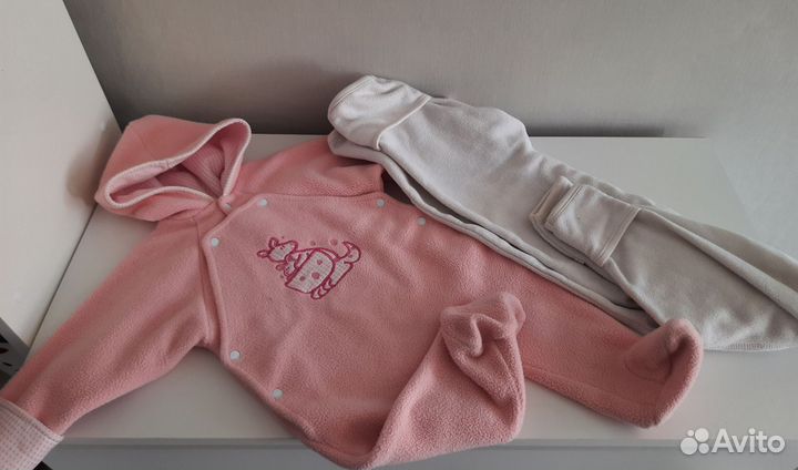 Вещи на девочку пакетом 68 74