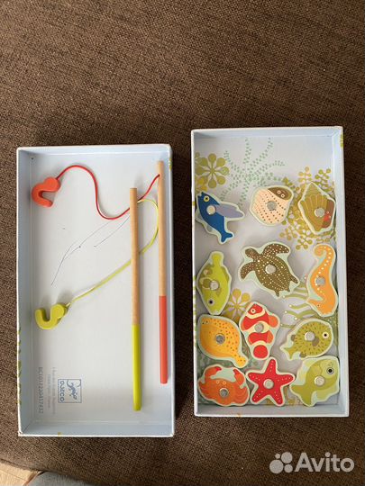 Djeco рыбалка и лото