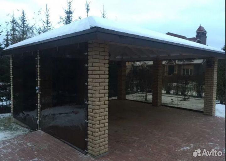 Мягкое окно тонированное от производителя