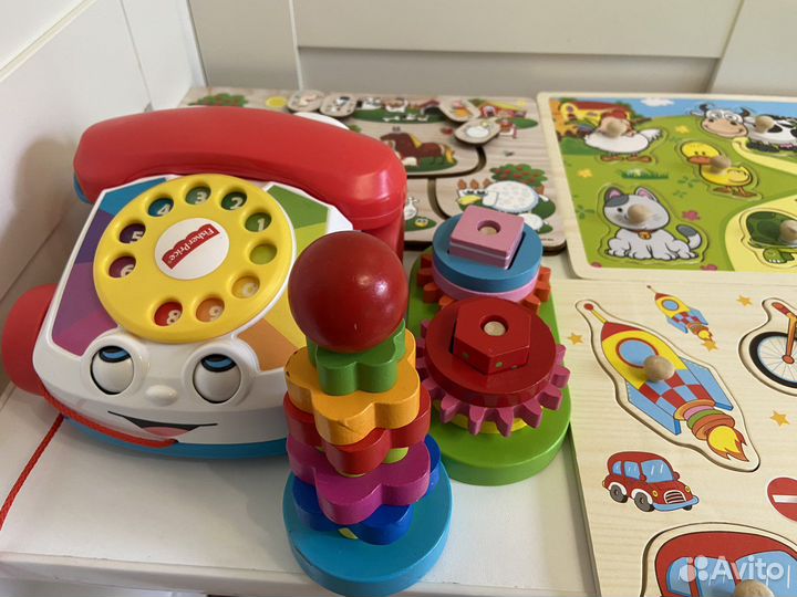 Развивающие игрушки от 2 лет пакетом