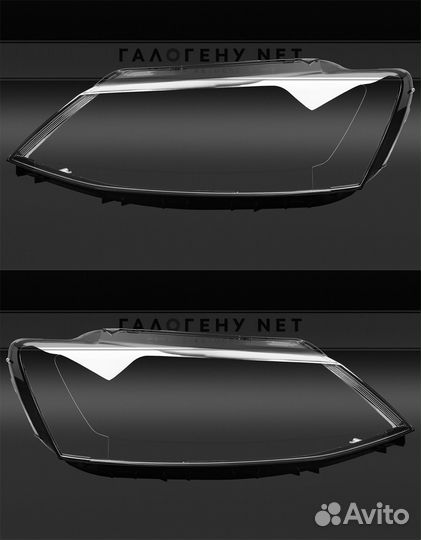Стекла фар Volkswagen Jetta 2010-2017 левое правое