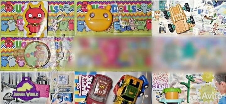 Игрушки из киндера, чупа-чупса и свит бокса