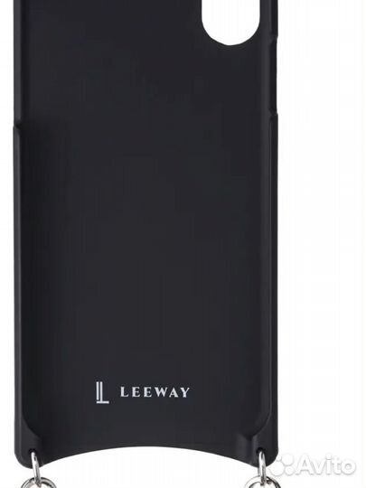 Чехол LEEWAY для iPhone X/ iPhone XS на ремешке