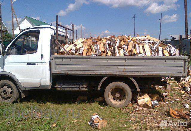 Дрова колотые берёза
