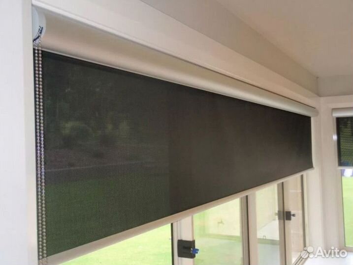 Рулонные шторы блэкаут на окно