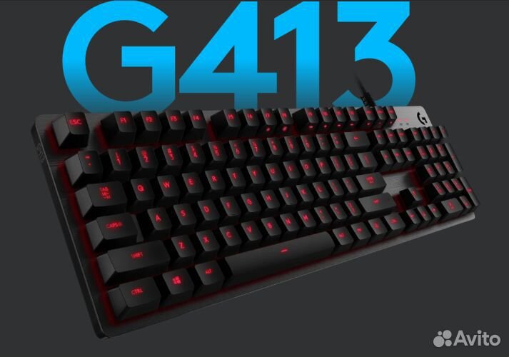 Клавиатура logitech g413