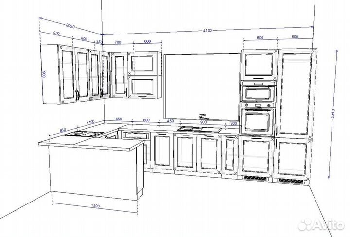 Кухни на заказ от производителя