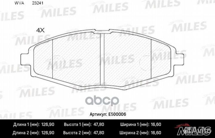 Колодки тормозные передние (Смесь ceramic) daew