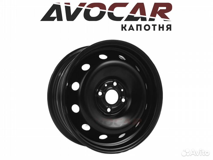 Диск штампованный R15 6J 4x100/54.1 ET48 eurodisk